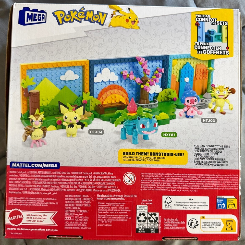 Pokémon Bulbasaur Park Scene Building Set - Picture 2 of 8
